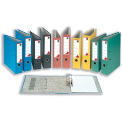 Lever Arch File A4 Yellow [Pack 10]